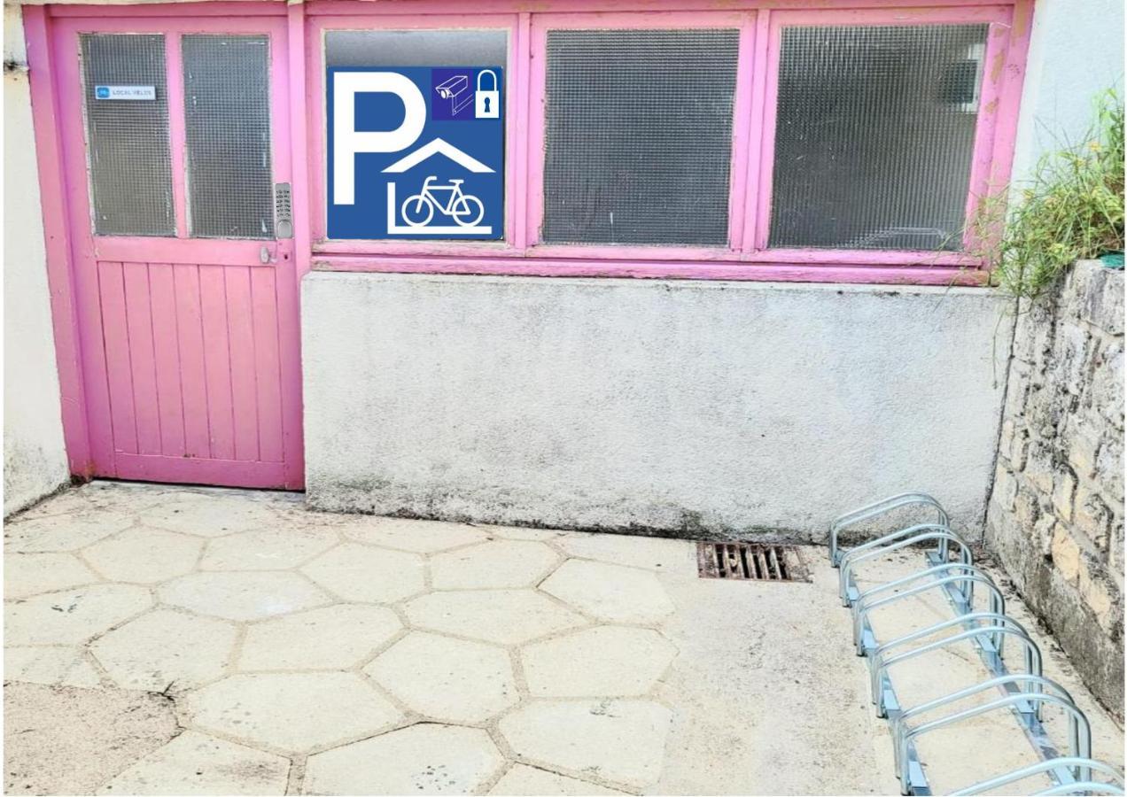 Appart Cosy Hypercentre Blois 5Mn Chateau Parking Voiture Velos Esterno foto